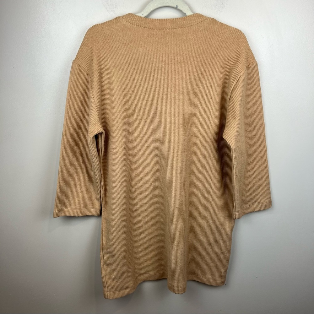 NEW Reformation Buff Channing Sweater Dress, Large - Picture 5 of 10